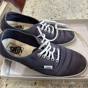 Vans Women’s Navy Canvas Sneakers
